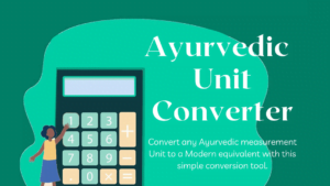 Ayurvedic unit converter