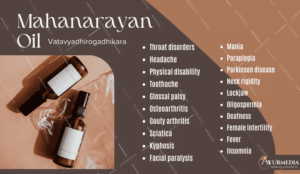 Mahanarayan Oil Uses, Benefits, Ingredients, Side effects, How to use ...
